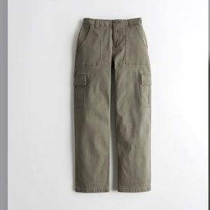 High-rise utility dad pants